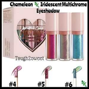 🆕CHAMELEON IRIDESCENT MULTICHROME HIGH PIGMENT EYESHADOW SET OF 3~ #4, #5 & #6